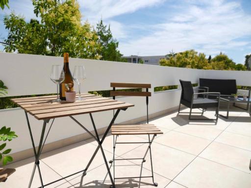 Appartement Terrasse Panoramique Hopitaux Et Facultes Montpellier Zewnętrze zdjęcie